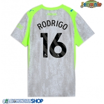 Maglie da calcio Manchester City Rodri Hernandez #16 Terza Maglia Femminile 2025-26 Manica Corta